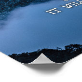 Poster Le Confort Ne Vous Menera nulle part (Coin)