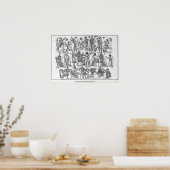 Poster Le Conseil de guerre de Darius (Cuisine)