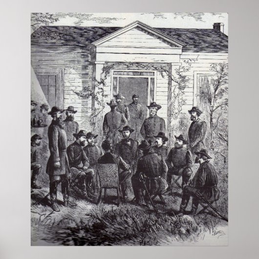 Poster Le Conseil de Sherman de la guerre (Devant)