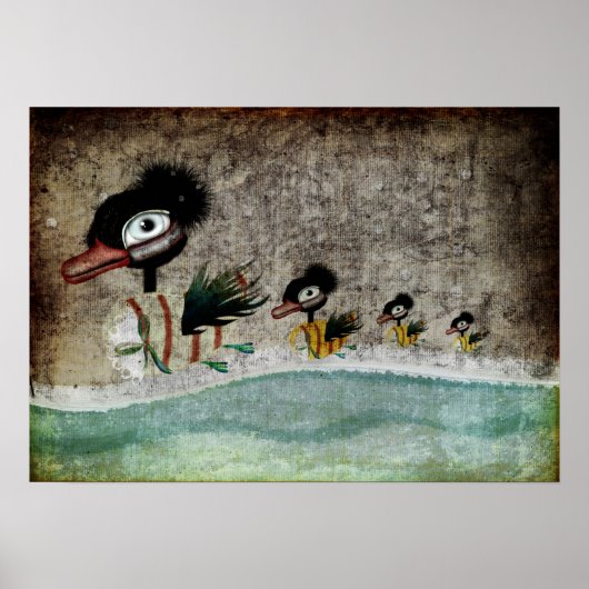 Poster Le conte de fées du vilain petit canard (Devant)