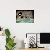 Poster Le conte de fées du vilain petit canard (Bureau à domicile)