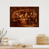Poster Le contrat Mayflower de Jean Leon Gerome Ferris (Cuisine)
