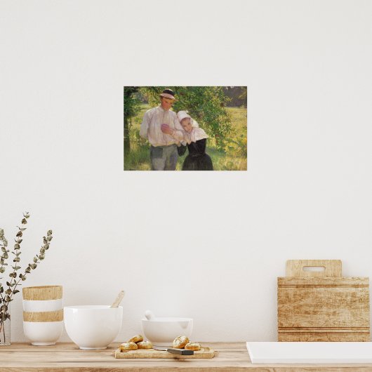 Poster Le Convalescent, 1896 (Cuisine)