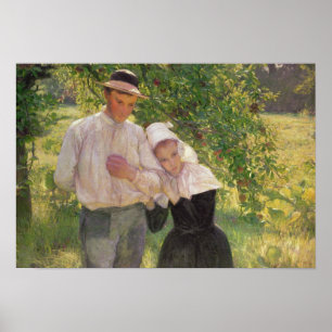 Poster Le Convalescent, 1896