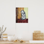 Poster "Le Conversation" 16 x 20 Imprimer (Cuisine)