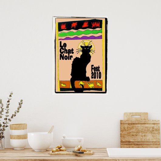 Poster Le Conversation Noir Fest 2010 (Cuisine)