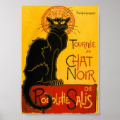 Poster Le Conversation Noir Le Chat Noir Art Nouveau Vint (Devant)