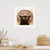 Poster Le Conversation Noir, Vente Hôtel Drouot (Cuisine)