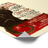 Poster Le Conversation Noir, Vente Hôtel Drouot Beaux Art (Coin)