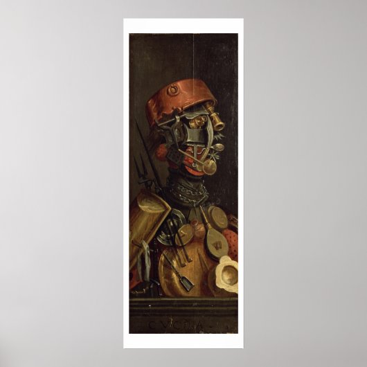 Poster Le Cook (huile sur panneau) (Devant)