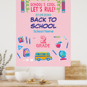 Poster Le cool de l’école, régnons sur l’école secondaire (Cuisine)
