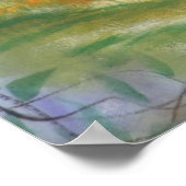 Poster Le coq de campagne sur la peinture agricole (Coin)