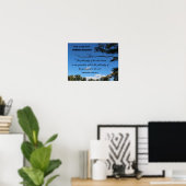 Poster Le Coque de l'enseignement à domicile. (Bureau à domicile)