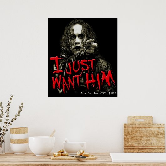 Poster Le Corbeau (Cuisine)