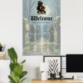 Poster Le corbeau alimenté par le café (Bureau à domicile)
