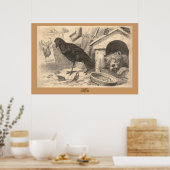 Poster Le Corbeau commun (Cuisine)
