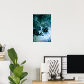 Poster Le corbeau Edgar Allan Poe (Bureau à domicile)