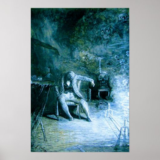 Poster Le corbeau Edgar Allan Poe (Devant)