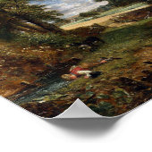 Poster Le Cornfield - John Constable (Coin)