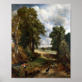 Poster Le Cornfield - John Constable (Devant)