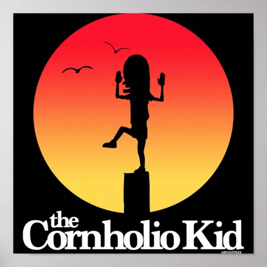 Poster Le Cornholio Kid TShirt (Devant)