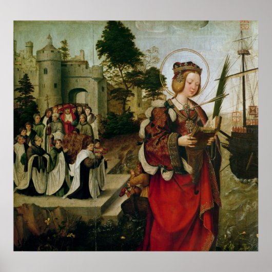 Poster Le Cortege des reliques de St. Auta (Devant)