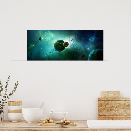 Poster Le Cosmos (Cuisine)