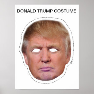 Poster Le costume de Donald Trump