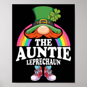 Poster Le costume de Jour de la Saint Patrick de la tante