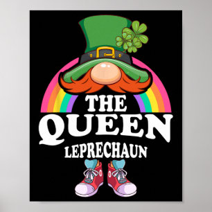 Poster Le costume de la Reine Leprechaun pour la Saint-Pa