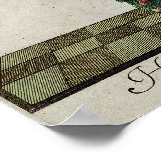 Poster Le costume du jardinier (Coin)