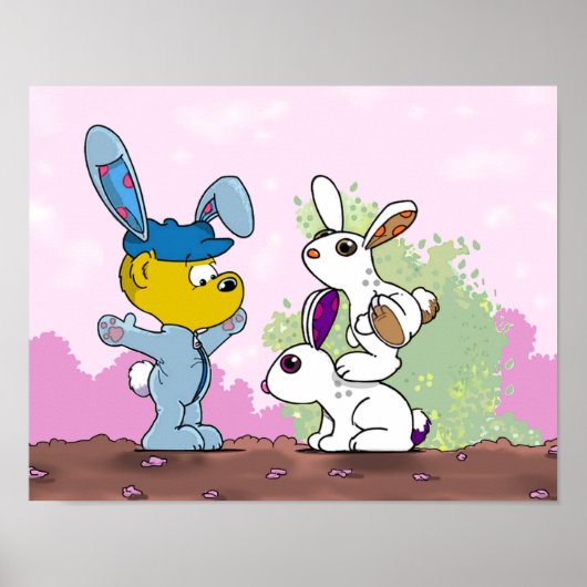 Poster Le costume lapin de Ferald (Devant)