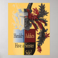Le côté sinistre de l'Heraldry
