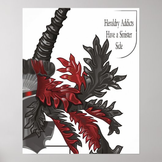 Poster Le côté sinistre de l'Heraldry (Devant)
