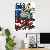 Poster Le côté sinistre de l'Heraldry (Bureau à domicile)