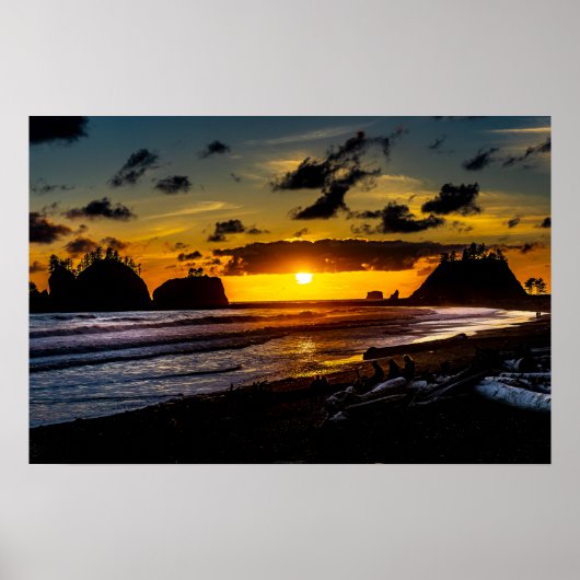 Poster Le coucher de soleil de la Push (Devant)