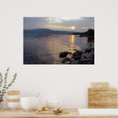 Poster Le coucher de soleil du lac Henry (Cuisine)
