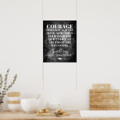 Poster Le Courage N'Est Pas Toujours Roar (Cuisine)