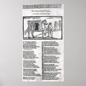 Poster Le courageux gitan anglais' (Devant)