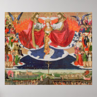 Le couronnement de la Vierge, achevé 1454 2