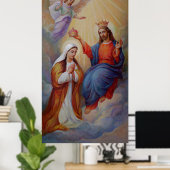 Poster Le Couronnement De La Vierge Marie (Bureau à domicile)