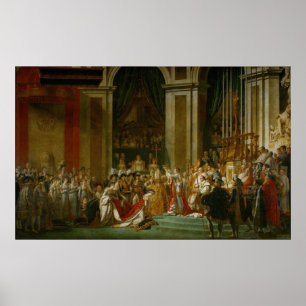 Poster Le couronnement du napoléon