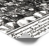 Poster Le couronnement du roi George I (Coin)