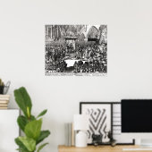 Poster Le couronnement du roi George I (Bureau à domicile)