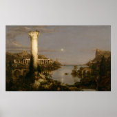 Poster Le cours de l'Empire. Désolation [1836] (Devant)