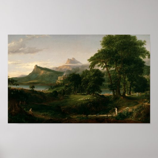 Poster Le cours de l'empire : Le stade arcadien ou pastor (Devant)