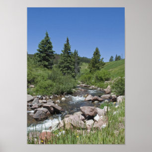 Poster Le cours d'eau du Colorado