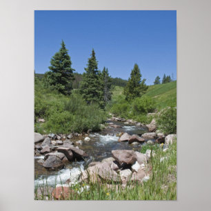 Poster Le cours d'eau du Colorado