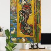 Poster Le Courtesan après Eisen par Van Gogh 1887 (Bureau à domicile)