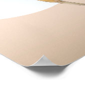 Poster Le crabe sur la plage (Coin)